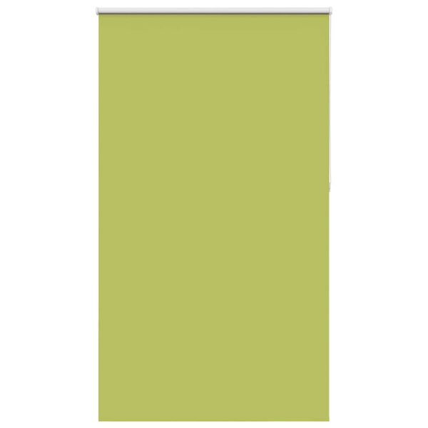 vidaXL Estor Enrollable Opaco hojas verde 135x230cm Tela Ancho 131,6cm