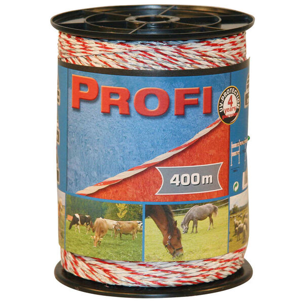 Kerbl Cuerda de cerca el&eacute;ctrica Profi PE 400 m 59506
