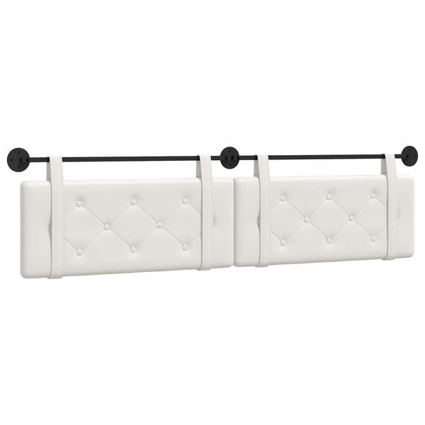 vidaXL Cabecera Colgante 210 x 55 x 5 cm Cuero sint&eacute;tico