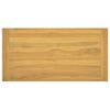 vidaXL Armario de baño de pared madera maciza de teca 90x45x35 cm