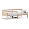vidaXL Sof&aacute; cama sin colch&oacute;n madera maciza de pino 80x200 cm