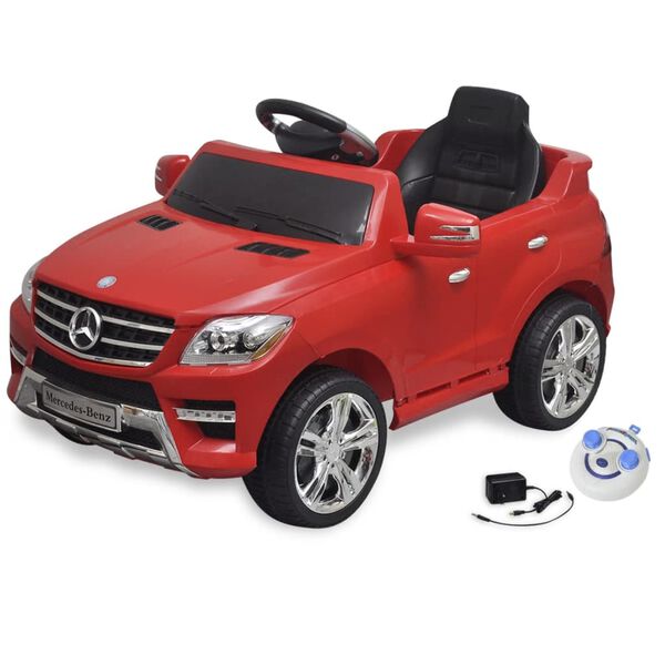 Coche correpasillos el&eacute;ctrico ML350 mando a distancia, 6 V, Rojo