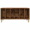 vidaXL Mueble para discos madera de ingenier&iacute;a envejecida 100x38x48 cm