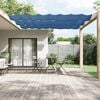 vidaXL Toldo vertical tela oxford azul 60x1000 cm