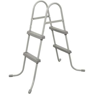 Bestway Escalera para piscina 2 pelda&ntilde;os Flowclear 84 cm
