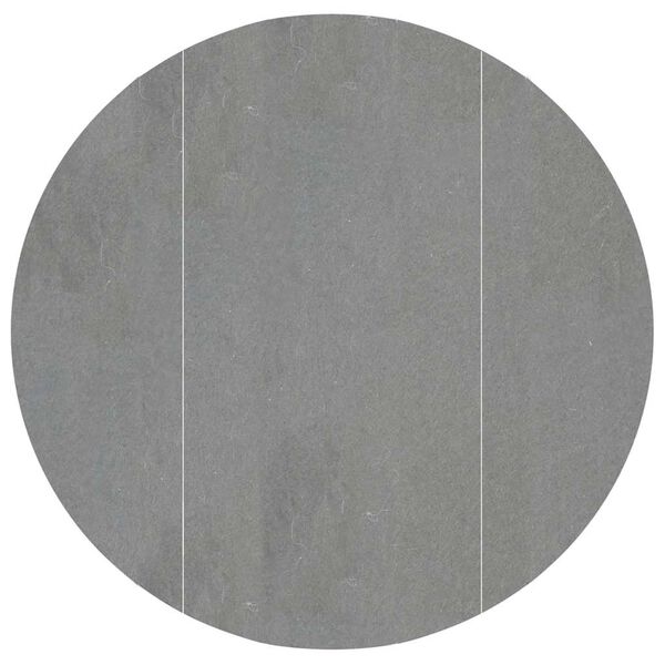 vidaXL Tapiz de suelo piscina geotextil de poli&eacute;ster gris claro &Oslash;306cm