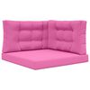 vidaXL Coj&iacute;n para sof&aacute; de exterior Poli&eacute;ster Rosa 80 x 80 cm