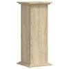 vidaXL Soportes de plantas madera ingenier&iacute;a roble Sonoma 33x33x80 cm