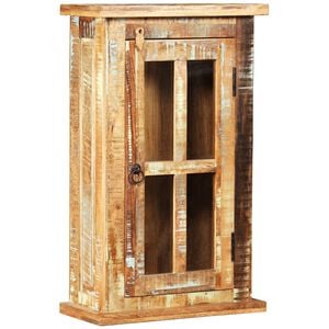 vidaXL Armario de pared de madera maciza reciclada 44x21x72 cm