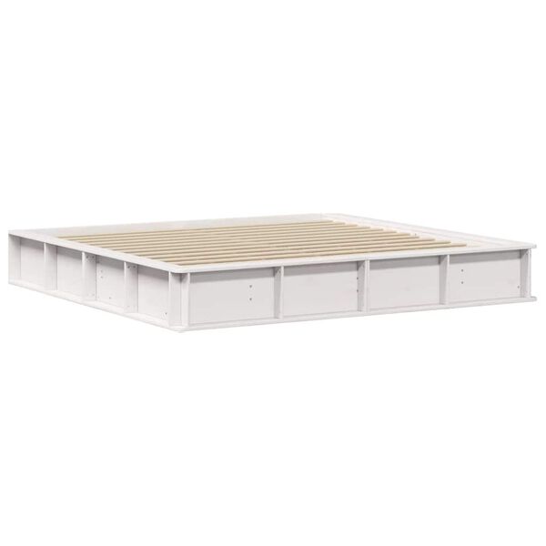 vidaXL Estructura de cama 180 x 200 cm Madera de pino macizo