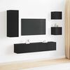 vidaXL Conjunto de mueble de TV 5 pcs Madera envejecida