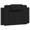 vidaXL Cama Viana con colch&oacute;n cuero sint&eacute;tico negro 80x200 cm
