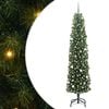 vidaXL &Aacute;rbol de Navidad artificial Verde 240 cm PVC, Acero y Pl&aacute;stico