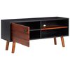 vidaXL Mueble para TV de madera maciza de acacia y MDF 110x35x50 cm