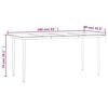 vidaXL Set comedor de jard&iacute;n 5 pzas con cojines rat&aacute;n sint&eacute;tico beige