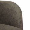 vidaXL Sill&oacute;n con reposabrazos gris oscuro 54 cm cuero sint&eacute;tica