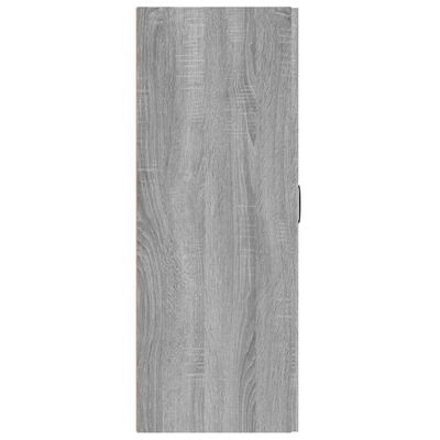 vidaXL Armario colgante madera de ingeniería gris sonoma 69,5x34x90 cm