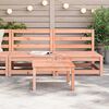 vidaXL Sof&aacute;s jard&iacute;n sin reposabrazos 2 uds madera Douglas 70x70x67 cm