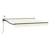 vidaXL Toldo Retr&aacute;ctil El&eacute;ctrico Crema 2,5 x 2 m