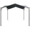 vidaXL Cenador carpa de acero gris antracita 3x3 m