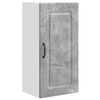 vidaXL Panel de lavaplatos Kalmar Gris Concreto 40 x 31 x 80 cm