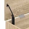 vidaXL Banco zapatero madera de ingeniería roble sonoma 102x30,5x45 cm