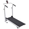 vidaXL Mini cinta andadora plegable negra 93x36 cm