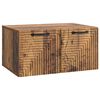 vidaXL Mueble para TV de pared Madera envejecida 59,5 x 41 x 30 cm
