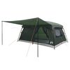 vidaXL Tienda Familiar 14 persona Verde militar Poli&eacute;ster y Acero