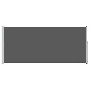 vidaXL Toldo lateral retr&aacute;ctil Gris antracita 600 x 220 cm Poli&eacute;ster