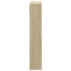vidaXL Armario de pared madera de ingeniería roble Sonoma 80x15x80 cm
