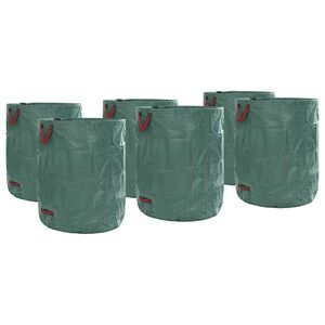 vidaXL Bolsas de Desechos de Jard&iacute;n 12 pcs Verde 79 x 79 x 99,5 cm