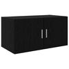 vidaXL Mueble de pared Roble negro 80 x 42.5 x 40 cm