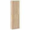vidaXL Armario Roble Sonoma 55 x 25 x 189 cm Madera de ingenier&iacute;a