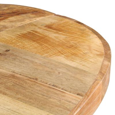vidaXL Mesa de comedor de madera de mango rugosa 240x100x75 cm