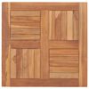 vidaXL Superficie de mesa de madera maciza de teca 60x60x2,5 cm