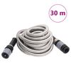 vidaXL Manguera jard&iacute;n y pulverizador acero inoxidable plata 14mm 30 m