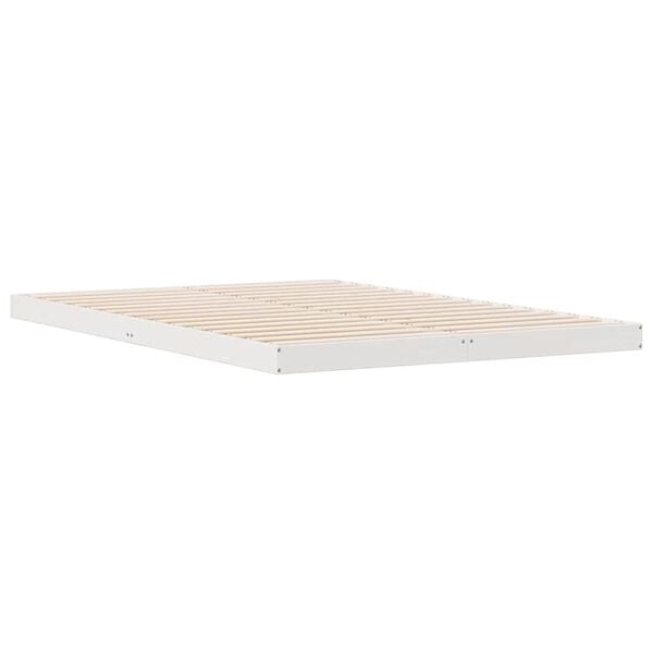 vidaXL Estructura de cama 213.5 x 104 x 9 cm Madera de pino macizo