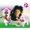 JAMARA Perrito de peluche por radiocontrol Lucky blanco y marr&oacute;n 27MHz