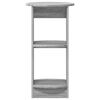 vidaXL Armario auxiliar Gris Sonoma 40 x 40 x 75 cm