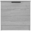 vidaXL Mesitas de noche 2 unidades color gris Sonoma 40x39x40 cm