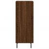 vidaXL Aparador madera de ingenier&iacute;a marr&oacute;n roble 34,5x34x90 cm
