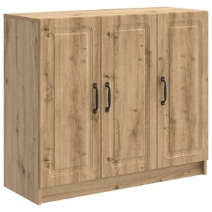 vidaXL Aparador Roble artisan 89 x 34,5 x 77 cm Madera de Ingenier&iacute;a