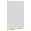vidaXL Estor Enrollable Opaco hojas verde 90x130 cm Tela Ancho 85,7 cm