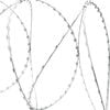 vidaXL Alambre de púas concertina acero galvanizado 500 m