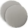vidaXL Coj&iacute;n con almohada HEERLEN 2 uds. Gris Poli&eacute;ster