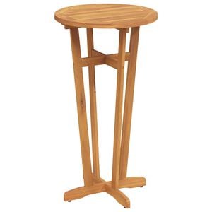 vidaXL Mesa alta de jard&iacute;n madera maciza de acacia &Oslash;60x105 cm
