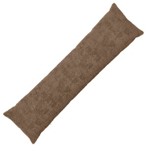vidaXL Funda de almohada HEERLEN Marr&oacute;n Claro 40 x 145 cm
