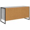 vidaXL Gabinete de TV con caj&oacute;n Gris Sonoma 100 x 36 x 49.5 cm