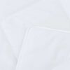 vidaXL Colchas y Duvets Blanco 140 x 220 cm Microfibra